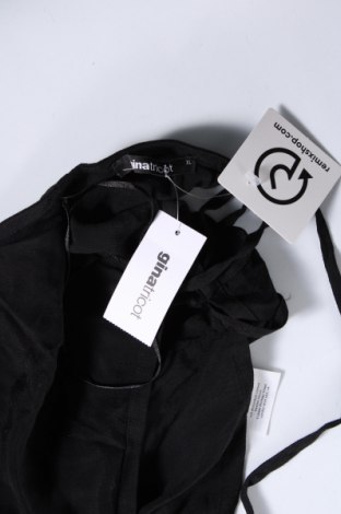 Γυναικείο αμάνικο μπλουζάκι Gina Tricot, Μέγεθος XL, Χρώμα Μαύρο, Τιμή 5,59 €