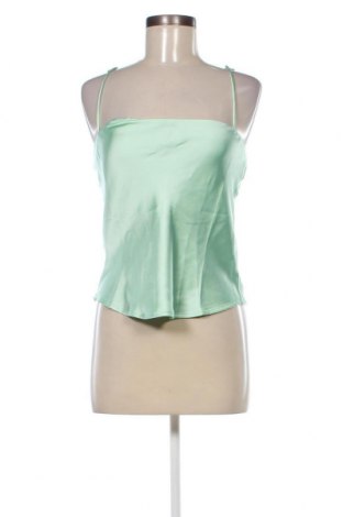 Γυναικείο αμάνικο μπλουζάκι Gina Tricot, Μέγεθος XS, Χρώμα Πράσινο, Τιμή 6,39 €