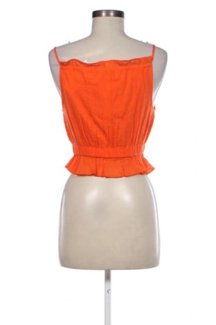 Γυναικείο αμάνικο μπλουζάκι Gina Tricot, Μέγεθος XS, Χρώμα Πορτοκαλί, Τιμή 7,19 €