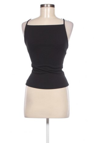 Γυναικείο αμάνικο μπλουζάκι Gina Tricot, Μέγεθος XS, Χρώμα Μαύρο, Τιμή 5,59 €