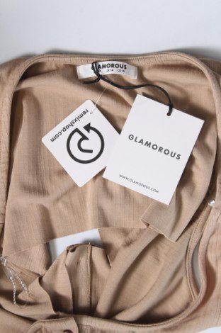 Tricou de damă Glamorous, Mărime L, Culoare Bej, Preț 30,59 Lei