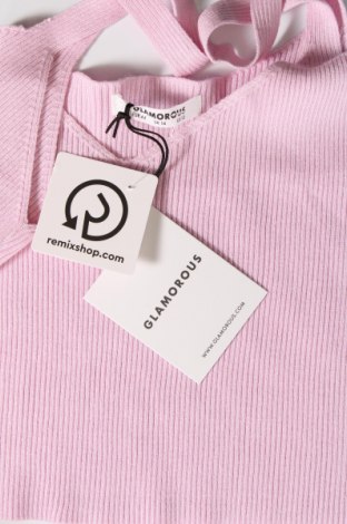 Damska koszulka na ramiączkach Glamorous, Rozmiar XL, Kolor Różowy, Cena 41,32 zł