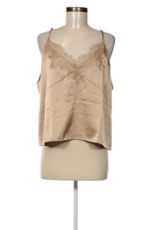 Damentop Guido Maria Kretschmer for About You, Größe XXL, Farbe Golden, Preis 6,39 €