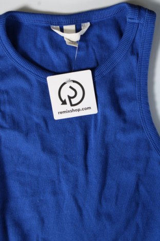 Γυναικείο αμάνικο μπλουζάκι H&M, Μέγεθος M, Χρώμα Μπλέ, Τιμή 3,62 €