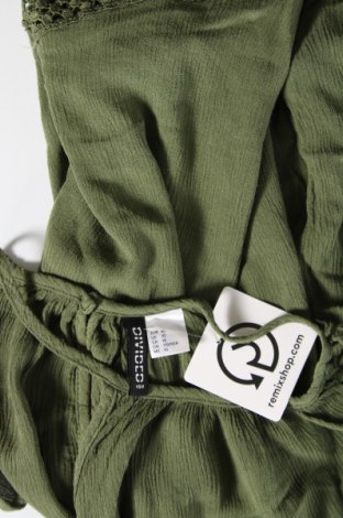 Damska koszulka na ramiączkach H&M Divided, Rozmiar M, Kolor Zielony, Cena 17,93 zł