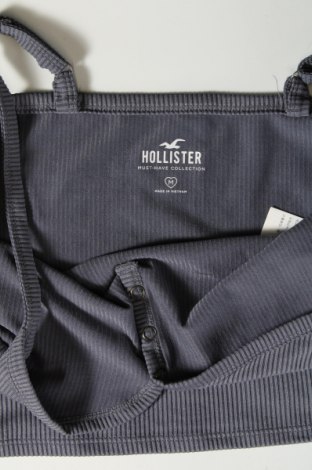 Γυναικείο αμάνικο μπλουζάκι Hollister, Μέγεθος M, Χρώμα Γκρί, Τιμή 5,59 €