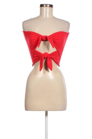 Γυναικείο αμάνικο μπλουζάκι Hollister, Μέγεθος M, Χρώμα Κόκκινο, Τιμή 6,39 €