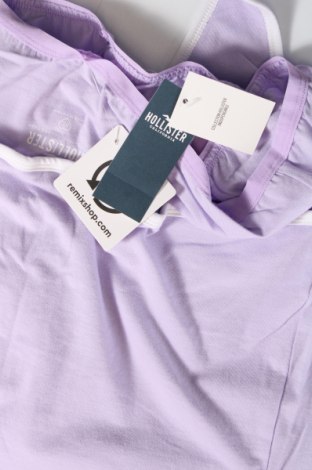 Γυναικείο αμάνικο μπλουζάκι Hollister, Μέγεθος XL, Χρώμα Βιολετί, Τιμή 6,39 €