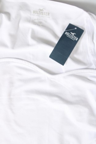 Γυναικείο αμάνικο μπλουζάκι Hollister, Μέγεθος XS, Χρώμα Λευκό, Τιμή 7,19 €