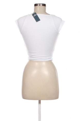 Γυναικείο αμάνικο μπλουζάκι Hollister, Μέγεθος XS, Χρώμα Λευκό, Τιμή 7,19 €
