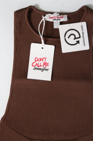 Tricou de damă Jennyfer, Mărime XXS, Culoare Maro, Preț 31,09 Lei
