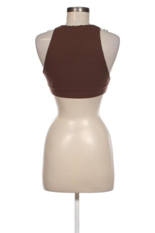 Γυναικείο αμάνικο μπλουζάκι Jennyfer, Μέγεθος XXS, Χρώμα Καφέ, Τιμή 4,98 €