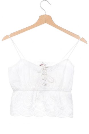 Γυναικείο αμάνικο μπλουζάκι Jennyfer, Μέγεθος XS, Χρώμα Λευκό, Τιμή 10,28 €