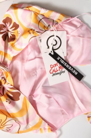 Γυναικείο αμάνικο μπλουζάκι Jennyfer, Μέγεθος XS, Χρώμα Πολύχρωμο, Τιμή 4,54 €
