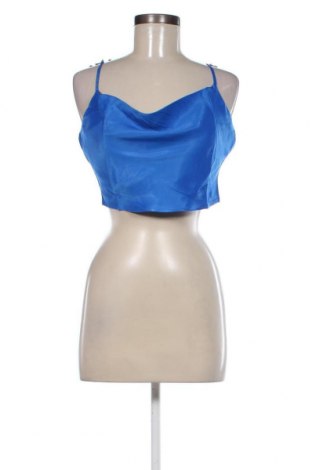 Γυναικείο αμάνικο μπλουζάκι Jennyfer, Μέγεθος M, Χρώμα Μπλέ, Τιμή 4,33 €