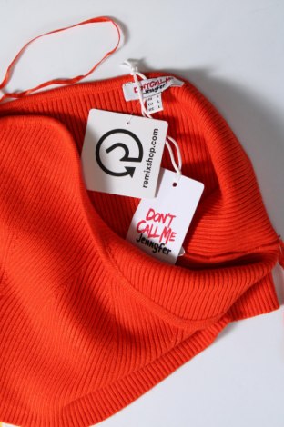 Γυναικείο αμάνικο μπλουζάκι Jennyfer, Μέγεθος L, Χρώμα Κόκκινο, Τιμή 8,22 €