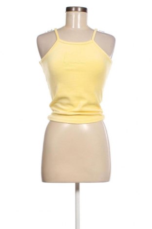 Γυναικείο αμάνικο μπλουζάκι Karl Kani, Μέγεθος S, Χρώμα Κίτρινο, Τιμή 17,26 €