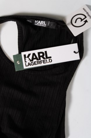 Tricou de damă Karl Lagerfeld, Mărime M, Culoare Negru, Preț 229,77 Lei