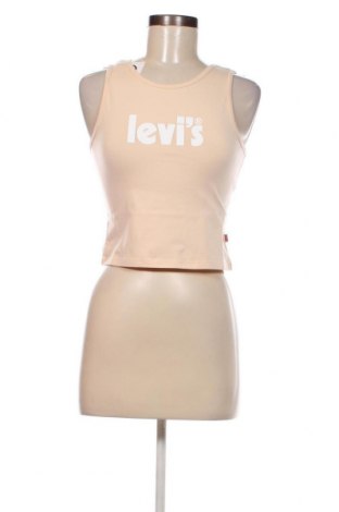 Γυναικείο αμάνικο μπλουζάκι Levi's, Μέγεθος S, Χρώμα  Μπέζ, Τιμή 19,18 €