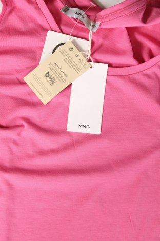 Damska koszulka na ramiączkach Mango, Rozmiar L, Kolor Różowy, Cena 95,96 zł