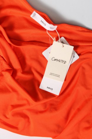 Γυναικείο αμάνικο μπλουζάκι Mango, Μέγεθος M, Χρώμα Πορτοκαλί, Τιμή 7,42 €