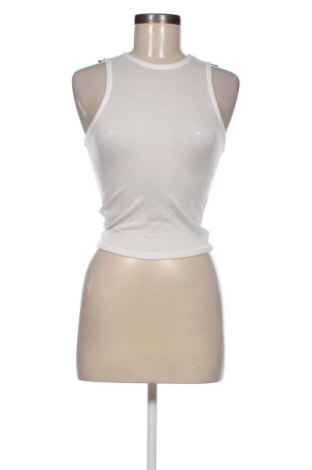 Γυναικείο αμάνικο μπλουζάκι Mango, Μέγεθος S, Χρώμα Λευκό, Τιμή 6,50 €