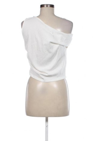 Γυναικείο αμάνικο μπλουζάκι Mango, Μέγεθος L, Χρώμα Λευκό, Τιμή 7,42 €