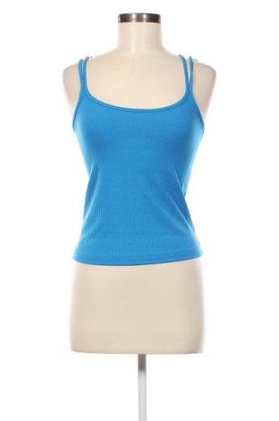 Γυναικείο αμάνικο μπλουζάκι Mango, Μέγεθος S, Χρώμα Μπλέ, Τιμή 6,50 €