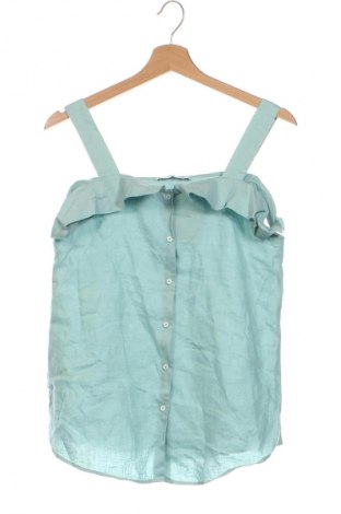 Γυναικείο αμάνικο μπλουζάκι Mango, Μέγεθος XS, Χρώμα Μπλέ, Τιμή 4,93 €