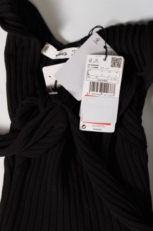 Γυναικείο αμάνικο μπλουζάκι Mango, Μέγεθος L, Χρώμα Μαύρο, Τιμή 9,28 €