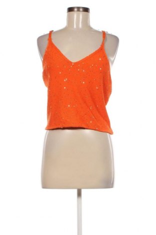 Γυναικείο αμάνικο μπλουζάκι Mango, Μέγεθος XL, Χρώμα Πορτοκαλί, Τιμή 10,21 €