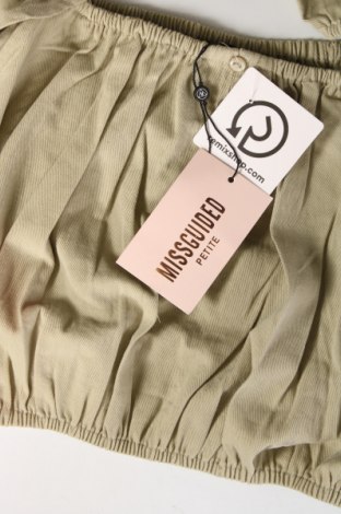 Γυναικείο αμάνικο μπλουζάκι Missguided, Μέγεθος M, Χρώμα Πράσινο, Τιμή 4,54 €