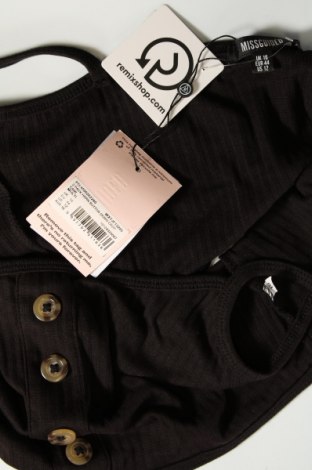 Γυναικείο αμάνικο μπλουζάκι Missguided, Μέγεθος XL, Χρώμα Μαύρο, Τιμή 4,54 €