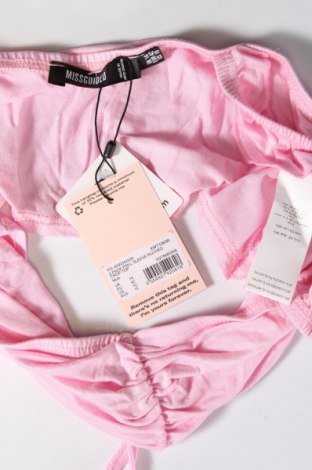 Γυναικείο αμάνικο μπλουζάκι Missguided, Μέγεθος L, Χρώμα Ρόζ , Τιμή 5,84 €
