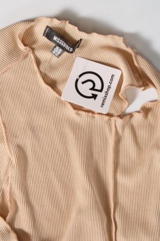 Γυναικείο αμάνικο μπλουζάκι Missguided, Μέγεθος XL, Χρώμα  Μπέζ, Τιμή 3,94 €