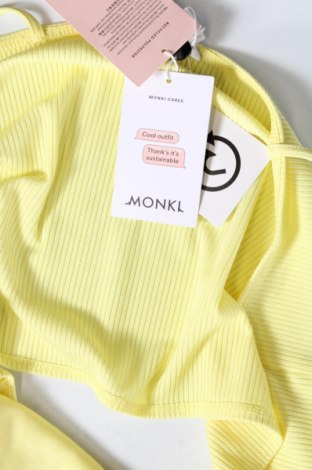 Γυναικείο αμάνικο μπλουζάκι Monki, Μέγεθος XXL, Χρώμα Κίτρινο, Τιμή 6,49 €