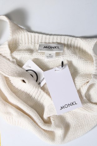 Γυναικείο αμάνικο μπλουζάκι Monki, Μέγεθος XS, Χρώμα Λευκό, Τιμή 6,92 €