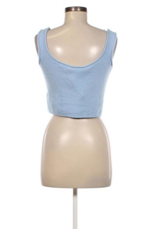 Γυναικείο αμάνικο μπλουζάκι Monki, Μέγεθος L, Χρώμα Μπλέ, Τιμή 8,87 €