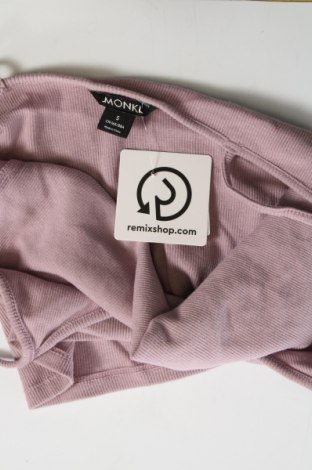 Γυναικείο αμάνικο μπλουζάκι Monki, Μέγεθος S, Χρώμα Ρόζ , Τιμή 2,91 €