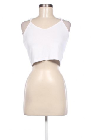 Γυναικείο αμάνικο μπλουζάκι NA-KD, Μέγεθος XXL, Χρώμα Λευκό, Τιμή 9,59 €