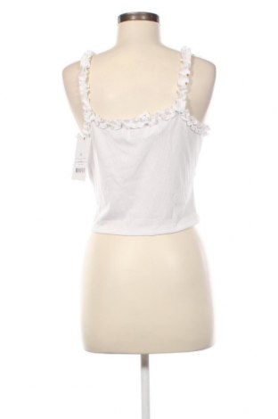 Damska koszulka na ramiączkach NA-KD, Rozmiar XL, Kolor Biały, Cena 33,05 zł