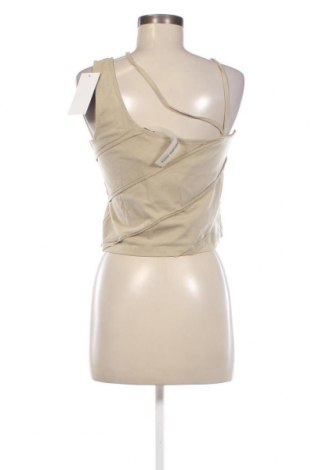 Γυναικείο αμάνικο μπλουζάκι NA-KD, Μέγεθος XL, Χρώμα  Μπέζ, Τιμή 6,39 €