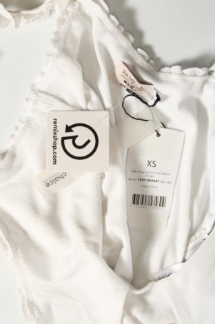 Damska koszulka na ramiączkach NA-KD, Rozmiar XS, Kolor Biały, Cena 33,05 zł