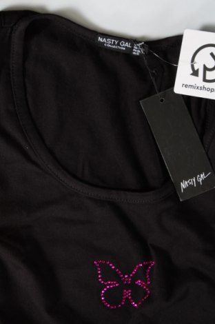 Γυναικείο αμάνικο μπλουζάκι Nasty Gal, Μέγεθος XS, Χρώμα Μαύρο, Τιμή 5,59 €