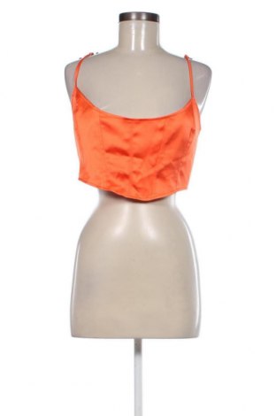 Γυναικείο αμάνικο μπλουζάκι Nasty Gal, Μέγεθος L, Χρώμα Πορτοκαλί, Τιμή 6,39 €