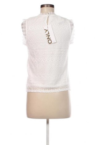 Γυναικείο αμάνικο μπλουζάκι ONLY, Μέγεθος S, Χρώμα Λευκό, Τιμή 6,39 €