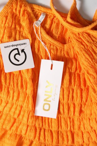 Γυναικείο αμάνικο μπλουζάκι ONLY, Μέγεθος L, Χρώμα Πορτοκαλί, Τιμή 6,39 €