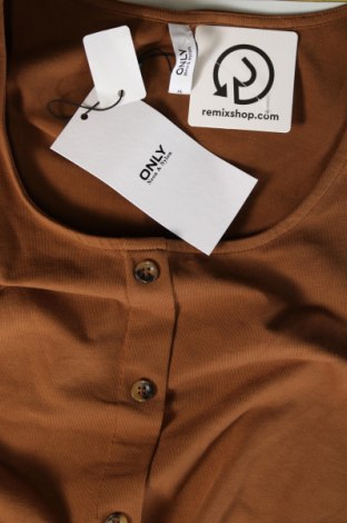 Γυναικείο αμάνικο μπλουζάκι ONLY, Μέγεθος XL, Χρώμα Καφέ, Τιμή 6,39 €