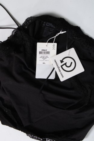 Γυναικείο αμάνικο μπλουζάκι ONLY, Μέγεθος M, Χρώμα Μαύρο, Τιμή 6,39 €