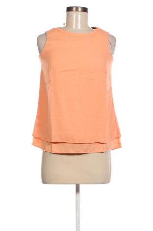 Γυναικείο αμάνικο μπλουζάκι Orsay, Μέγεθος XXS, Χρώμα Πορτοκαλί, Τιμή 5,30 €